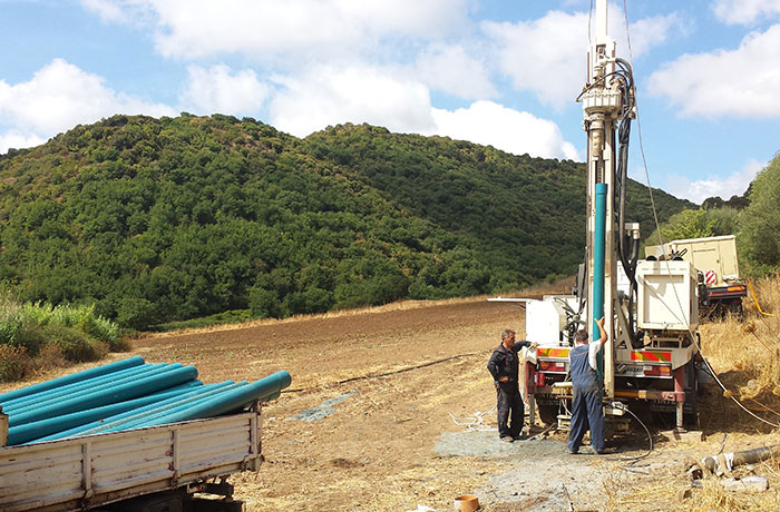 Coatings for water wells in Sardinia